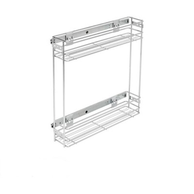 Карго 200 2 полки хром з боковим кріпленням + напрямна Карго 200 2 полки хром з боковим кріпленням + напрямна