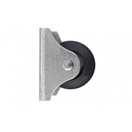 Ролик для мебели обрезиненный D-28 h-31 мм Ролик для мебели обрезиненный D-28 h-31 мм