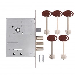 Замок врезной Шерлок 04.47 сувальдный Замок врезной Шерлок 04.47 сувальдный