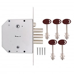 Замок врезной Шерлок 06.40 сувальдный, левый Замок врезной Шерлок 06.40 сувальдный, левый