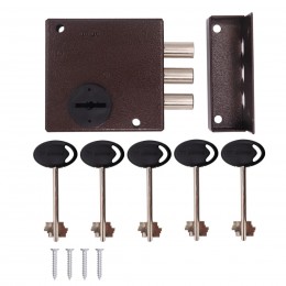 Замок сувальдный накладной Шерлок 04.51-KMA