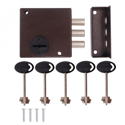 Замок сувальдный накладной Шерлок 04.51-KMA