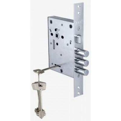 Врезной сувальдный замок Kale 442L