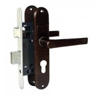 Замок врезной Тандем ЗВ-5 медь без цилиндра