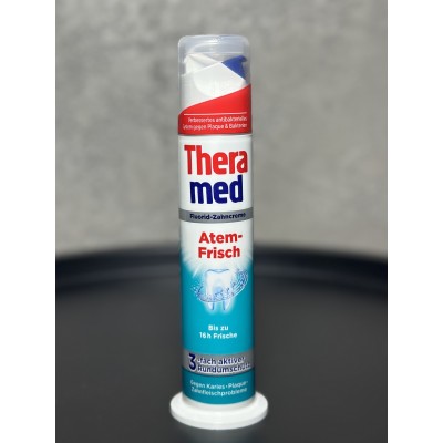 Зубна паста з дозатором Theramed Atem-Frisch (Свіжість подиху), 100 мл