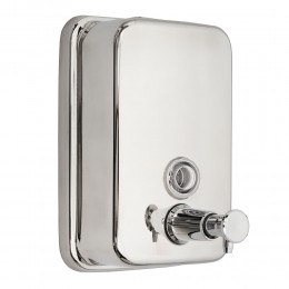 Дозатор настенный для жидкого мыла 500мл (полированная нержавейка) Дозатор настенный для жидкого мыла 500мл (полированная нержавейка)