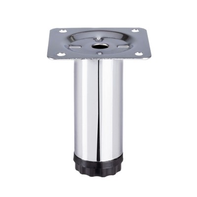 Ніжка меблева А118 & 30х100мм PC метал п'ята