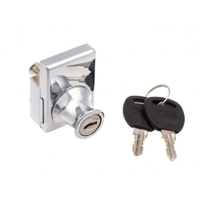 Замок для двох скляних дверей 7-008