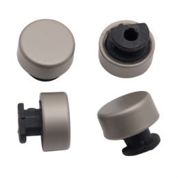 Крепление для зеркала: набор 4 шт (17мм) SN Крепление для зеркала: набор 4 шт (17мм) SN