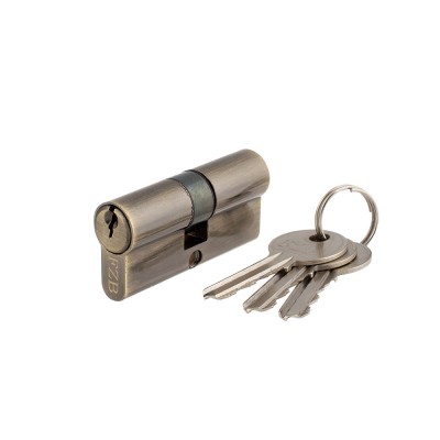 Цилиндровый механизм ЦИНК узкий (Баодель) 3 кл ккюч\ключ 60мм AB