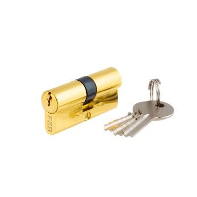 Цилиндровый механизм ЦИНК узкий (Баодель) 3 кл ккюч\ключ 70мм РВ