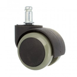 Колесо для офисных кресел 50мм прорезиненное (защита напольного покрытия) Колесо для офисных кресел 50мм прорезиненное (защита напольного покрытия)