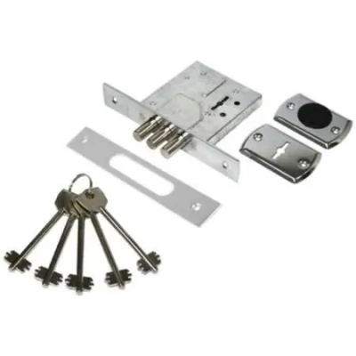 Замок врезной сувальдный Avers 96/S6-CR with BP