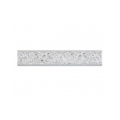 Плинтус на столешницу 36 серая крошка 3м