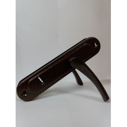 Ручка на планке Арико сувальдна 77мм Браво ЧМ Ручка на планке Арико сувальдна 77мм Браво ЧМ