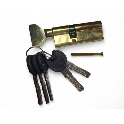 Цилиндр Imperial латунь CК 80mm 30/50 РВ