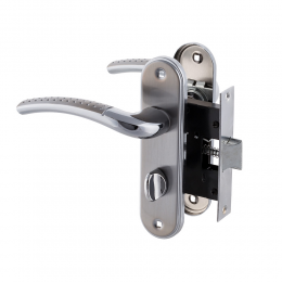 Ручка дверна клямка BK-71106 SN/СP Ручка дверна клямка BK-71106 SN/СP