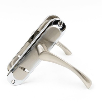 Ручка на планці плоский ключ Trion Polis-Safe-55mm Ручка на планці плоский ключ Trion Polis-Safe-55mm