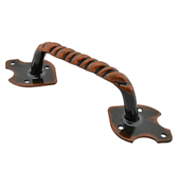 Ручка дверная кованая Крученая -225 усиленная Ручка дверная кованая Крученая -225 усиленная