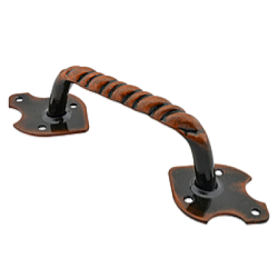 Ручка дверная кованая Крученая -225 усиленная Ручка дверная кованая Крученая -225 усиленная