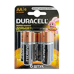 Батарейка Duracell LR03 6 шт Батарейка Duracell LR03 6 шт