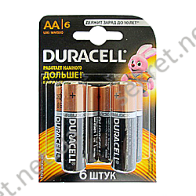 Батарейка Duracell LR03 6 шт