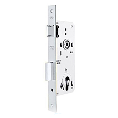 Замок врезной Rebosse 8540 никель язык Турция Замок врезной Rebosse 8540 никель язык Турция