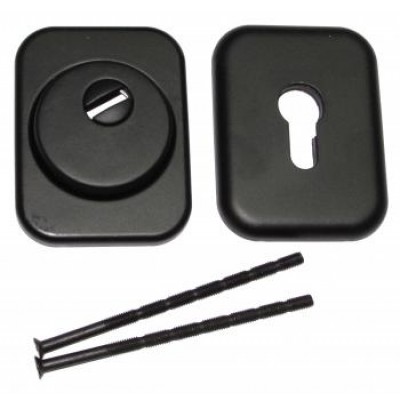 Накладка квадратная бронированная DP-02 10мм (Black)